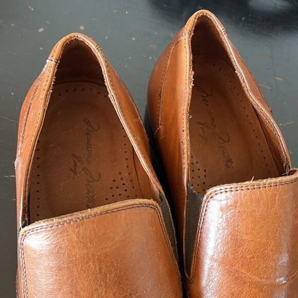 Massimo Matteo Firenze Cuoio (Hand Made In Italy) Brown Leather WINGTIP Shoes - Picture 8 of 12
